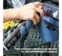 Set di detergenti per catena di bici-25.5x15.5x10,5 cm Strumento anti-spray olio, contenitore di oli per la pulizia di sella con spazzola | Agente di pulizia a catena Chain Oil Strumento anti-spray pe