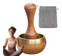 Set Di Di Canti Tibetane | Di Guarigione Spirituale | Autentico Del Suono Messa A Punto Per Meditazione-kit Di Di Meditazione Completa Con Cuscino, Martello E Guida-cio