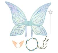 Set di di di fate per ragazze, Halloween con di farfalla - Halloween travestimenti principesse gioco di ruolo per feste di compleanno Natale matrimonio