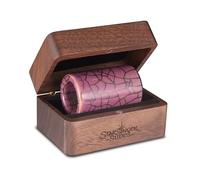 Set di diapositive per chitarra in ceramica rosa cipria - Sofisticato rosa e nero, paga a mano in full short