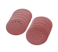 Set di dieci carte abrasive ciascuna ha un diametro di nove pollici con sessanta