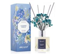 Set di diffusore aerocchi di canna/cashmere vaniglia/6.76 fl oz (200 ml)/1 pacchetto/casa e decorazioni per uffici aromaterapia set di dono olio diff