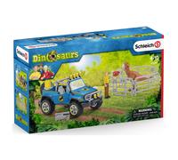 Set Di Dinosauri Schleich Con Veicolo Fuoristrada - 41464