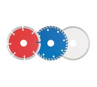 Set di dischi da taglio diamantati LUX-TOOLS 3 pz