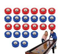Set Di Dischi Per Shuffleboard - Scivolo Liscio Con Cuscinetti A Sfera, Dimensioni Da Tavolo Da Scrivania, Mini Perline Scorrevoli Portatili, Parti Di Giochi Da Tavolo Professionali, Attrezzatura Comp