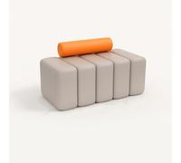 Set di divani minimalisti per trattative commerciali e salotti, design modulare per negozi 4s, lobby bancarie e musei d'arte - 2 pezzi