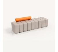 Set di divani minimalisti per trattative commerciali e salotti, design modulare per negozi 4s, lobby bancarie e musei d'arte - 2 pezzi