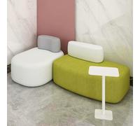 Set di divani modulari in tessuto - Sedute creative for il tempo libero dalla forma unica for hall, area lounge o zona d'attesa degli ospiti - Costruzione durevole e tessuto resistente alle macchie(E)