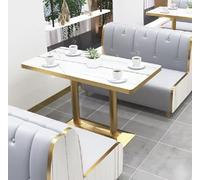 Set di divani per bar, tavolo da pranzo e sedie, combinazione per pasticceria e bar