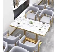 Set di divani per bar, tavolo da pranzo e sedie, combinazione per pasticceria e bar
