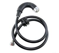 Set di doccetta per shampoo, miscelatore e spruzzatore, kit per vasca da bagno, lavello, parrucchiere (nero)