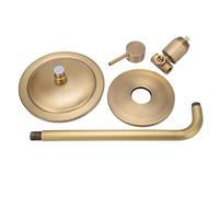 Set di doccia a cascata set di ottone a parete montata di doccia a pioggia in stile retrò con manico a leva singola per moderno materiale in ottone da bagno durevole a lungo