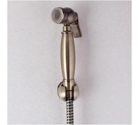 Set di doccia a mano vintage con spruzzatore di bidet in ottone tubo in acciaio inossidabile da 150 cm e supporto in ottone ideali per igiene intima e spray per la toilette Beauty Comes