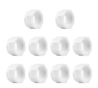 Set di dodici dadi per tubi di ingresso per pulitore per piscine Polaris, per modelli 180, 280 e 380 (10 pezzi)