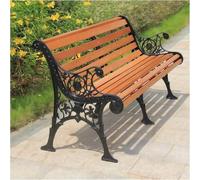 Set di doghe di ricambio in legno resistente per panca da giardino, kit di fissaggio completo con bulloni, dadi e rondelle, ideale per il restauro di mobili da esterno