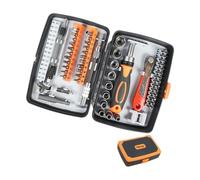 Set di driver a cricchetto multifunzione 68 divisioni evidenziando divisioni attraenti estensione flessibile impugnatura ergonomica combinazione di utensili manuali