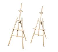 Set di due cavalletti da 150 cm in legno di faggio Woodok
