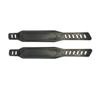 Set di due cinghie per pedali per cyclette con lunghezza regolabile per l'uso con la maggior parte delle attrezzature da ciclismo fisse