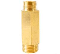 Set di due connettori in ottone per G1/2xG3/8 e variazioni da 50 mm 60 mm utilizzati in macchinari industriali e aggiornamenti di tubazioni di utilità (60 mm)