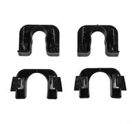 Set di due paia di staffe per copertura bagagliaio per Ford Fiesta Mk7 per Focus B Max C Max C3 DS3 e per Qashqai J10 compatibili con clip in plastica OEM 1539663 015532109E 8795EN (2 paia)