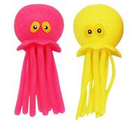 Set di due palline d'acqua a forma di polpo, giochi da piscina, giocattoli da bagno per neonati, palline d'acqua a forma di polpo, adatti a piscine, piscinette e vasche da bagno.