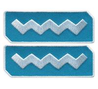 Set Di Due - Patchion Wild Atlantic Way - Logo - Cucibile - Ricamo Patch Badge Emblema
