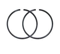 Set di due pezzi di fasce elastiche da 35 mm x 1,2 mm adatte all'uso come accessori for motoseghe, decespugliatori, tosaerba, ecc.