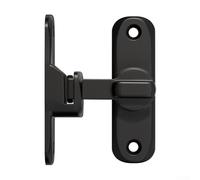 Set di due serrature per porte scorrevoli con meccanismo a sfera per evitare il bloccaggio automatico, progettate per movimento della porta a 90 e 180 gradi, adatte per varie applicazioni domestiche