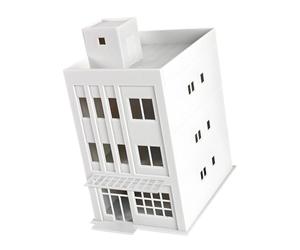 Set di edifici architettonici per la casa, 1:64, struttura espositiva della città con layout dello scaffale Appello, assemblaggio Hobby dettaglio pezzo Set di edifici cittadini Modello di scena