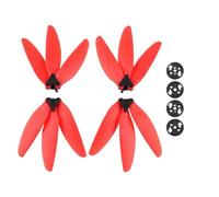 Set Di Eliche, Compatibile Con DJI Mavic Mini | Set elica a tre pale, mozzo a sgancio rapido for attacco motore, colore rosso for visibilità