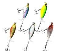 Set di esche da pesca | Esche da pesca, esche per basi, esche galleggianti, acqua salata e attrezzi da pesca d'acqua dolce per la pesca del pesce persico