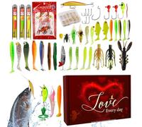 Set di esche da, set esche artificiali da, esche da set di attrezzature esche da esche da attrezzature ganci Kit per bar d'acqua dou