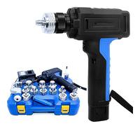 Set di espansori e tagliatubi elettrici, automatico in rame, con strumento di sbavatura per svasatura di tubi dell'aria condizionata