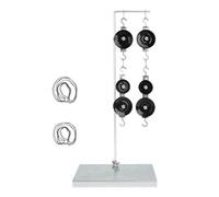 Set di esperimenti fisici con gancio di supporto Pulley Systems e bilancia a molla per imparare i principi meccanici laboratorio