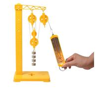 Set di esperimenti meccanici con puleggia e leve per 8+, set di esperimenti per insegnamento di principi fisici per insegnante