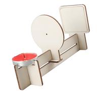 Set di esperimenti scientifici interattivi in legno per l'insegnamento della fisica e l'apprendimento ottico dimostrazione per dimostrazioni in legno Pinhole ottico e mani leggere Scienza Imaging