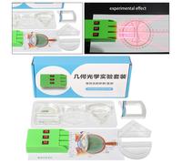 Set di esperimenti scientifici sulla riflessione e rifrazione della luce fai