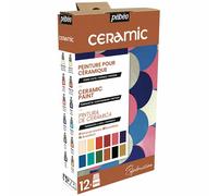 Set Di Esplorazione Di Pebeo Ceramic Paint 12 X 20Ml