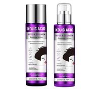 Set di Essenza Viso Riparatrice a Doppia Azione all'Acido Cogico | Idrata e nutre, ripara la barriera cutanea; formulato specificamente per pelli sensibili e con colorito non uniforme.