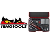 Set Di Estensioni Profonde Teng Tools Socket Ratchet 1/4