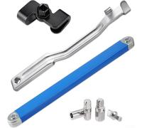 Set di estensori per chiavi con estensione offset, adattatore a presa lunga per /2, 3/8, /4 Drive e 21 mm esagonale, barra a leva in acciaio trattato termicamente per riparazioni automobilistiche