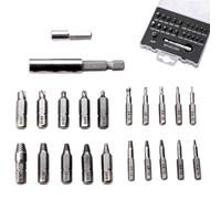 Set di estrattore per viti - Kit di estrattore a vite pesanti | Strumento di rimozione della vite strippato a 22 pezzi | Precision Nut Remover Trapino Bit Mechanic Strumenti per gli uomini Padri Works