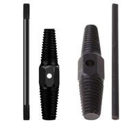 Set di estrattori a vite a doppia testa 4 "6" rubinetto per estrattore a vite per rimuovere e viti Ha Strumenti Tavolo per la lavorazione del legno