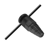 Set di estrattori a vite in acciaio ad alto tenore di carbonio adatto per tubi da 3/4 "Elementi di fissaggio Brokend Bulloni danneggiati Strumento di rimozione delle valvole del rubinetto estrattore