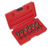 Sealey Estrattore Viti Set 6pc 1cmSq Guida AK8185