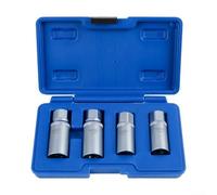 Set di estrattori per bulloni danneggiati con rulli interni protettivi per evitare danni alla filettatura durante la rimozione in gruppi meccanici sensibili