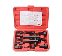 Set di estrattori per cuscinetti interni da 8-25 mm, con contenitore per estrattori interni per moto, strumenti di rimozione di riparazione in carbonio, set di martelli scorrevoli e separatori