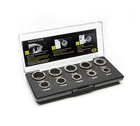 CK T4360 - Set di estrattori per viti e dadi, 8 - 17 mm, 10 pezzi