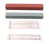 Set di estrattori per tasti e levigatura per tastiera per chitarra, cuscinetti protettivi e pietra abrasiva, accessori per la riparazione di strumenti musicali, strumento di rimozione dei tasti della