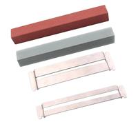 Set di estrattori per tasti e levigatura per tastiera per chitarra, cuscinetti protettivi e pietra per smerigliatura, accessori per la riparazione di strumenti musicali, cuscinetto per traforo per